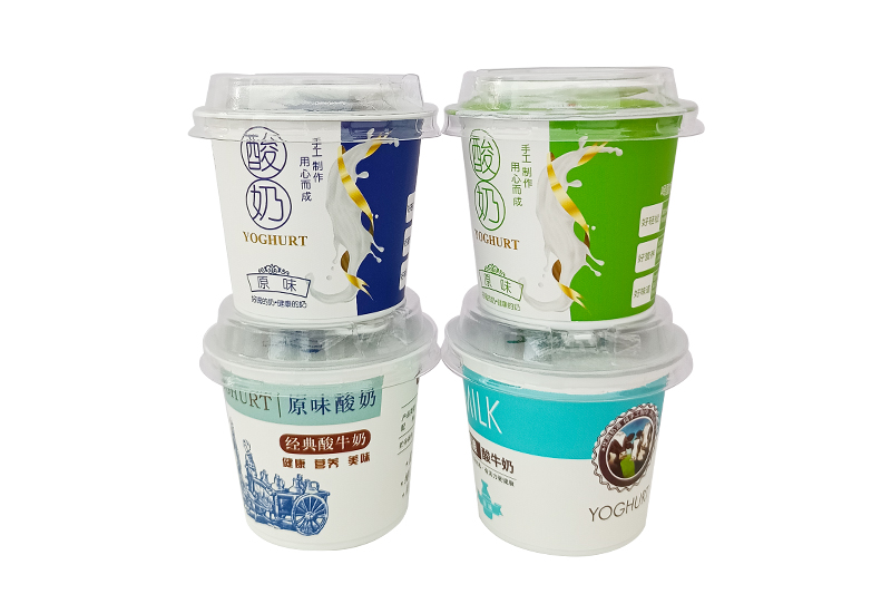 酸奶紙(zhi)杯，酸奶杯(bēi)，紙杯，鮮奶(nǎi)紙杯